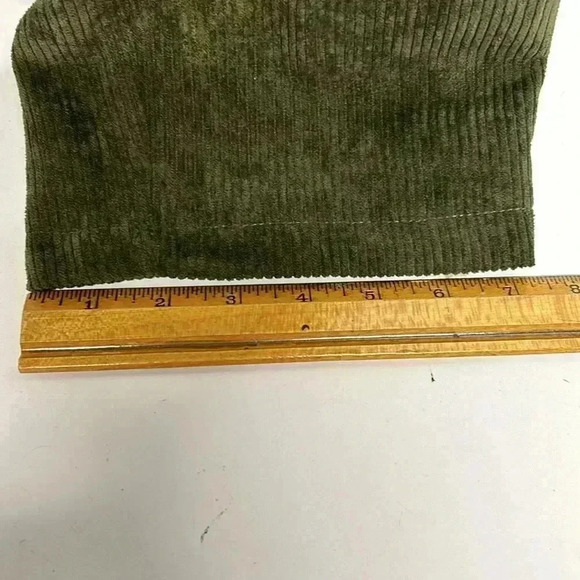 Green size medium corduroy pants  romwe - Picture 3 of 7